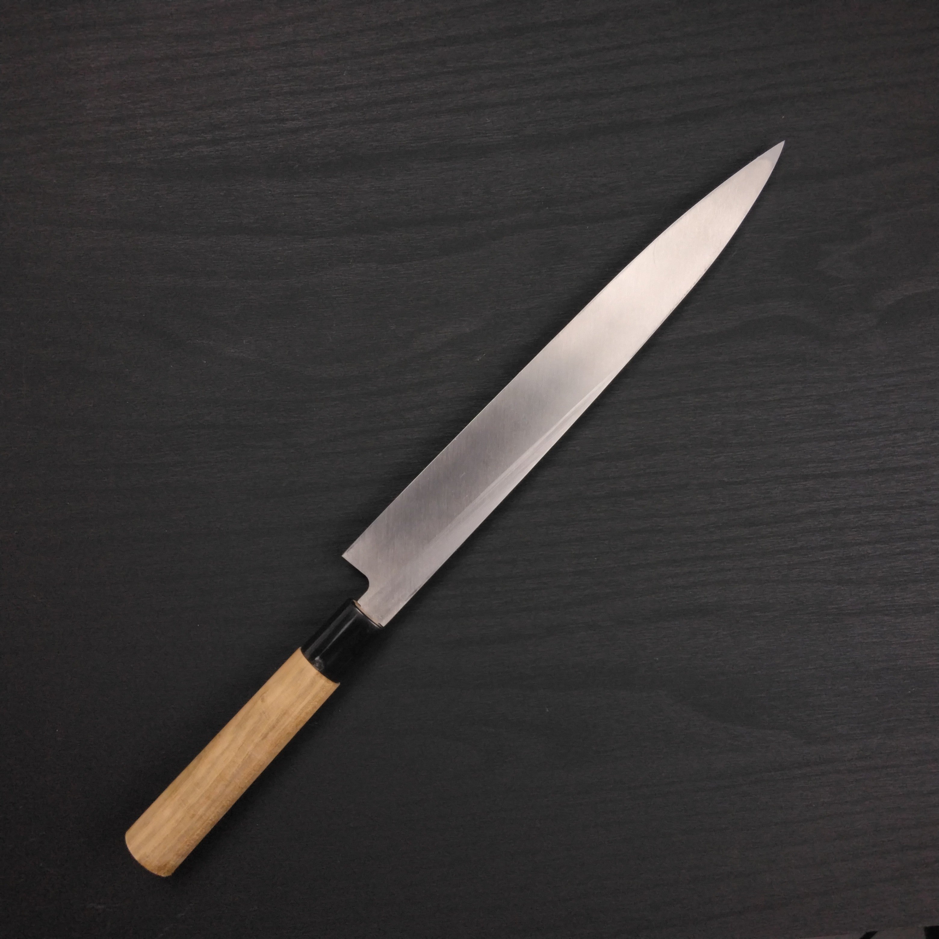 貴和美 銀三 柳刃(島)桜柄270mm